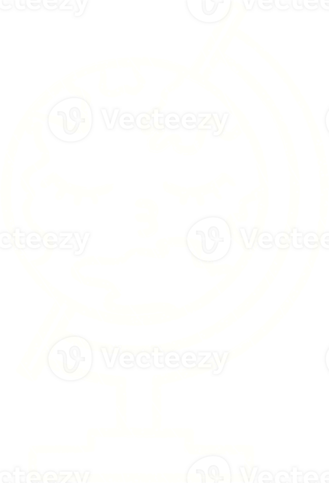 Geography Globe Chalk Drawing png