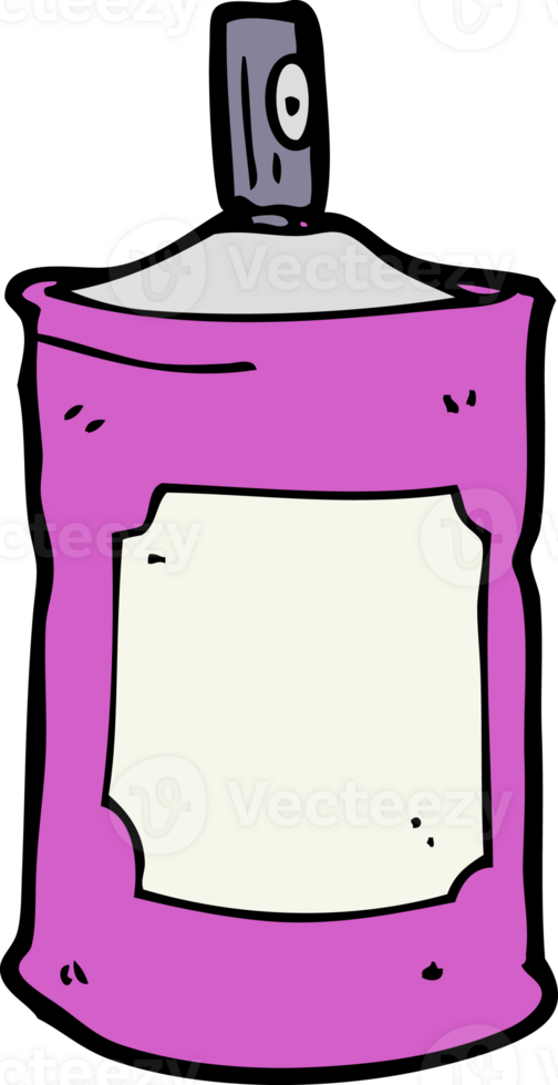 cartoon spray can png