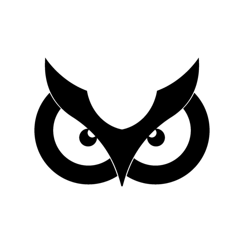 owl icon illustration vector
