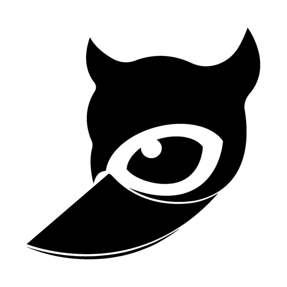 owl icon illustration vector