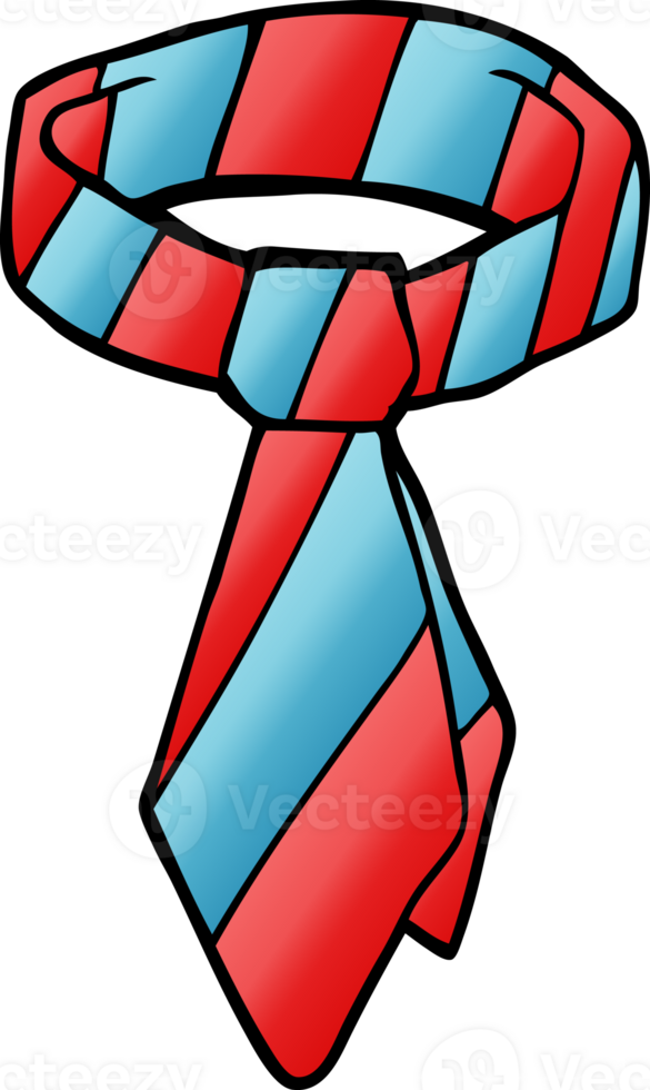 cartoon doodle work tie png