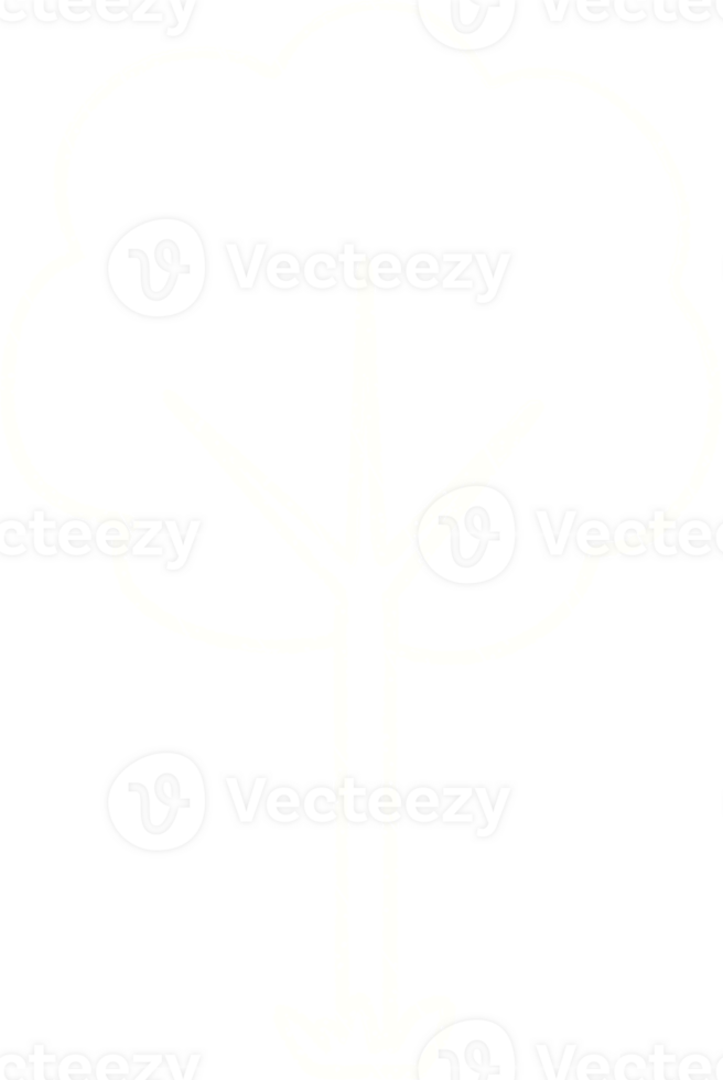 disegno del gesso dell'albero png