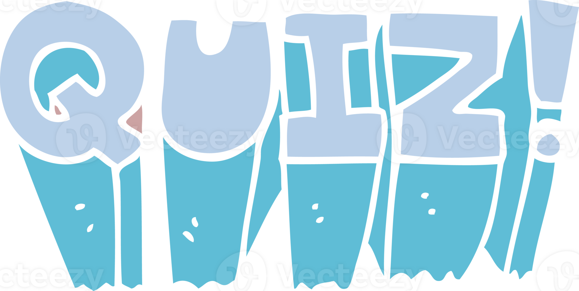 cartoon doodle quiz symbol png