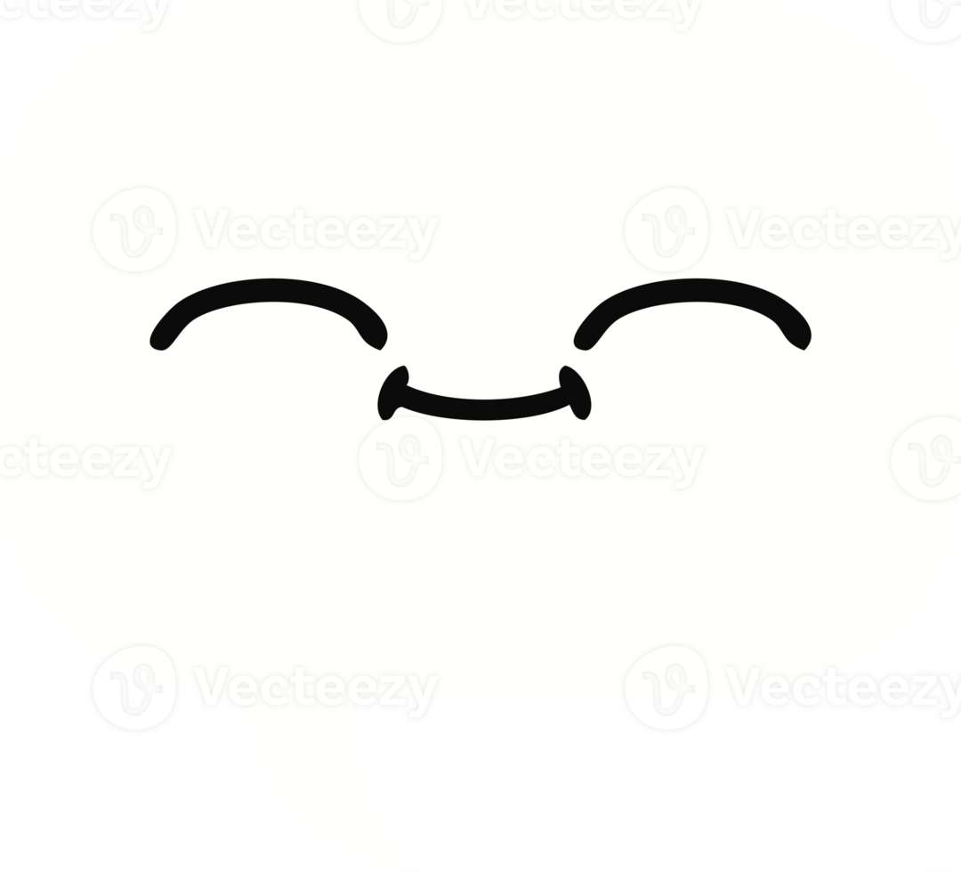 flat color retro cartoon of a speech bubble png