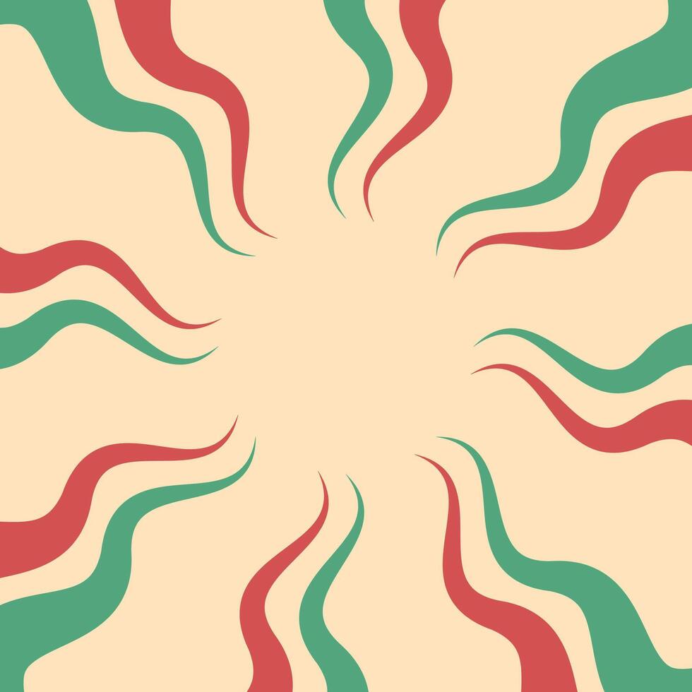 Retro Pop Art Comic Radial vector