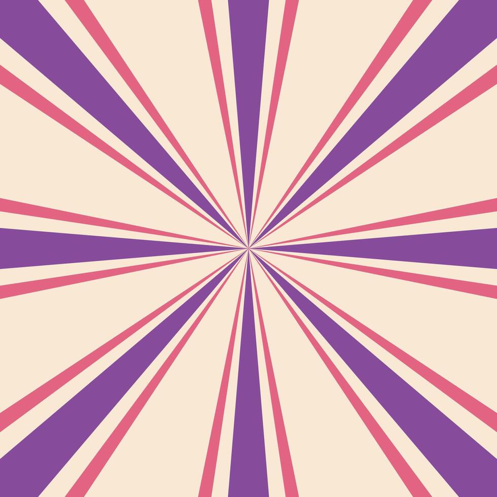 Retro Pop Art Comic Radial vector