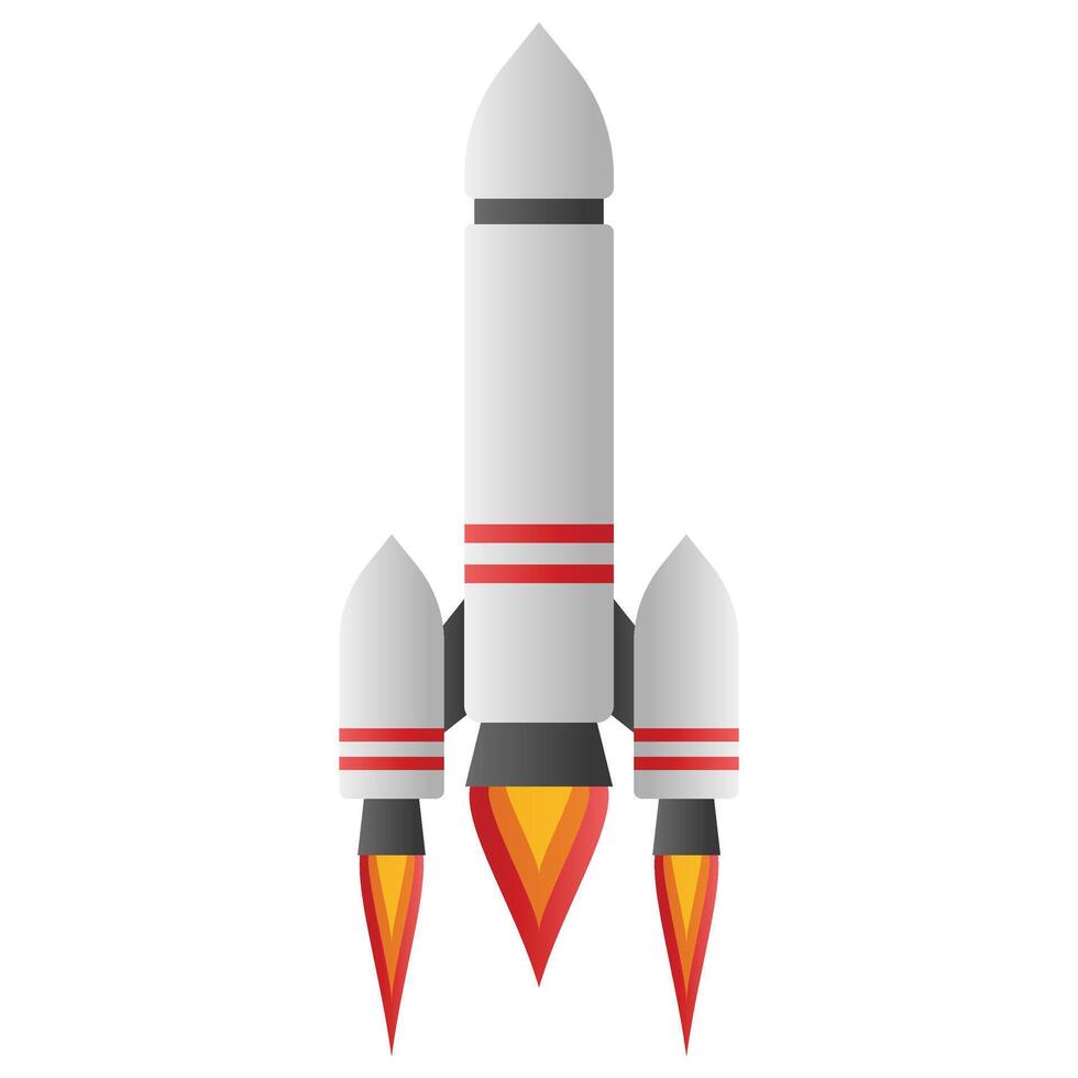 Rocket Launch Illustration vector