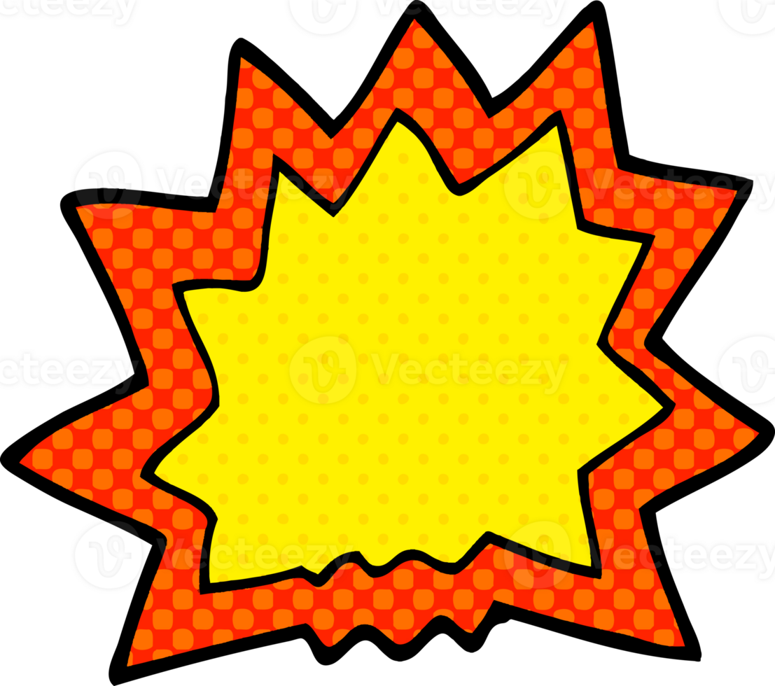 Cartoon-Doodle der Explosion png