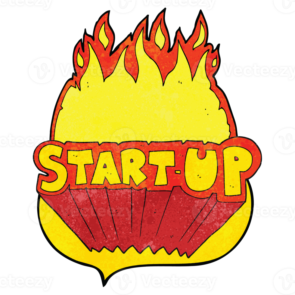 speech bubble textured cartoon startup symbol png