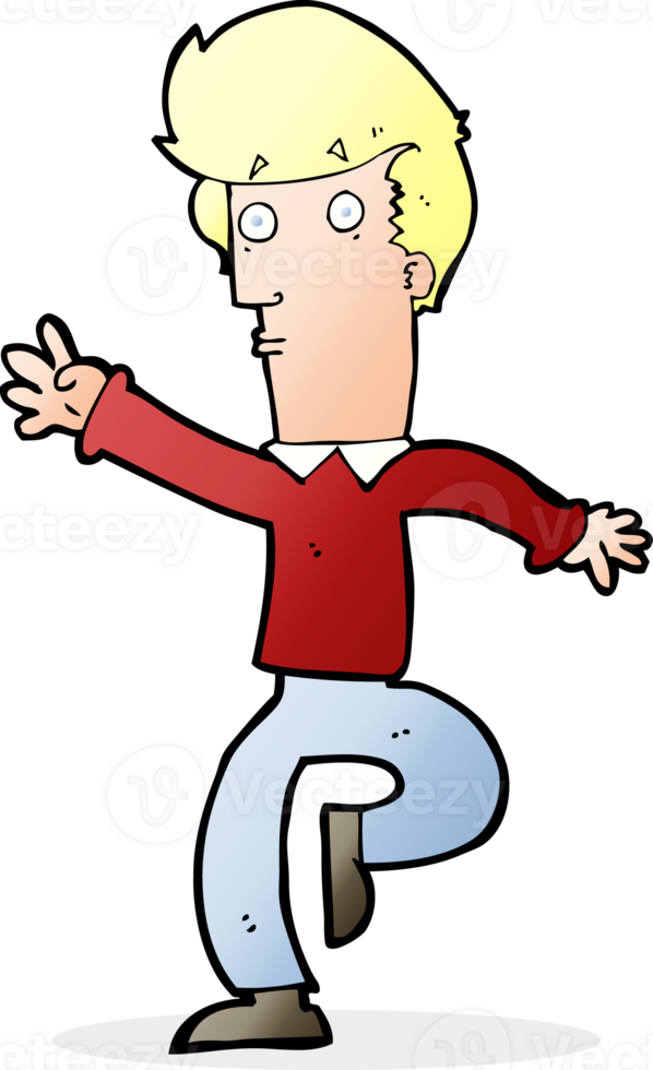 cartoon rushing man png
