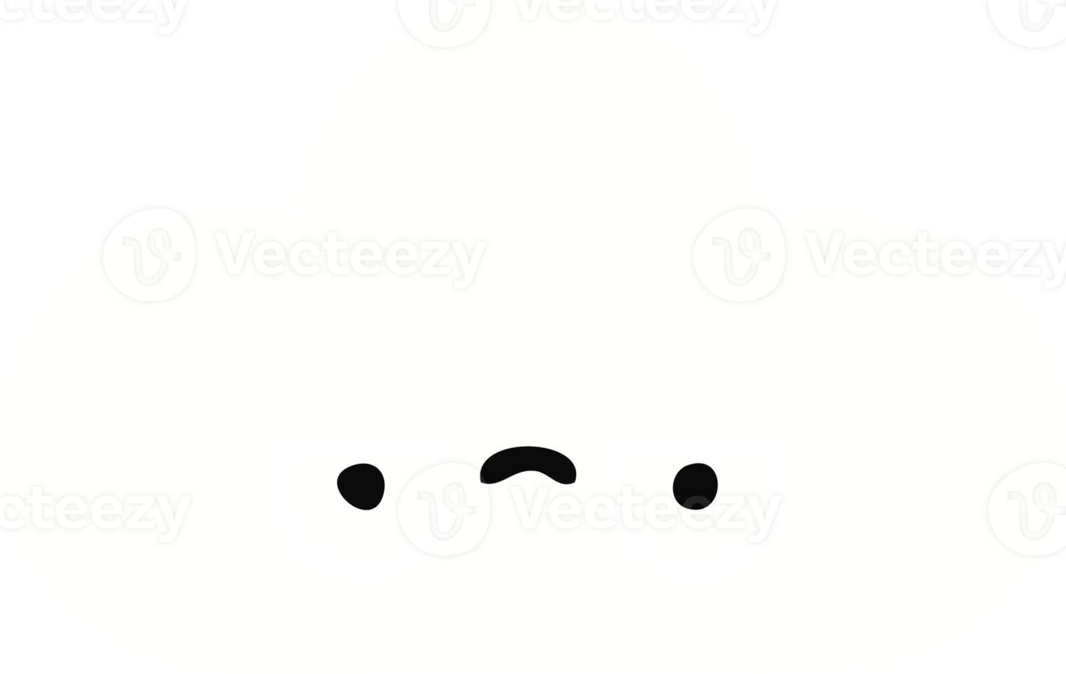 flat color retro cartoon of a cloud png