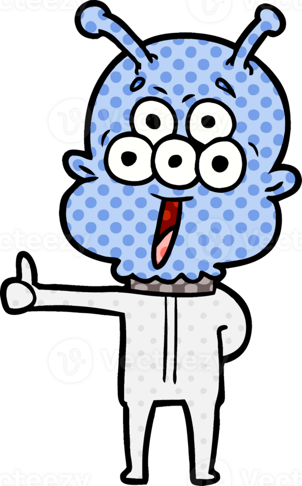 happy cartoon alien png