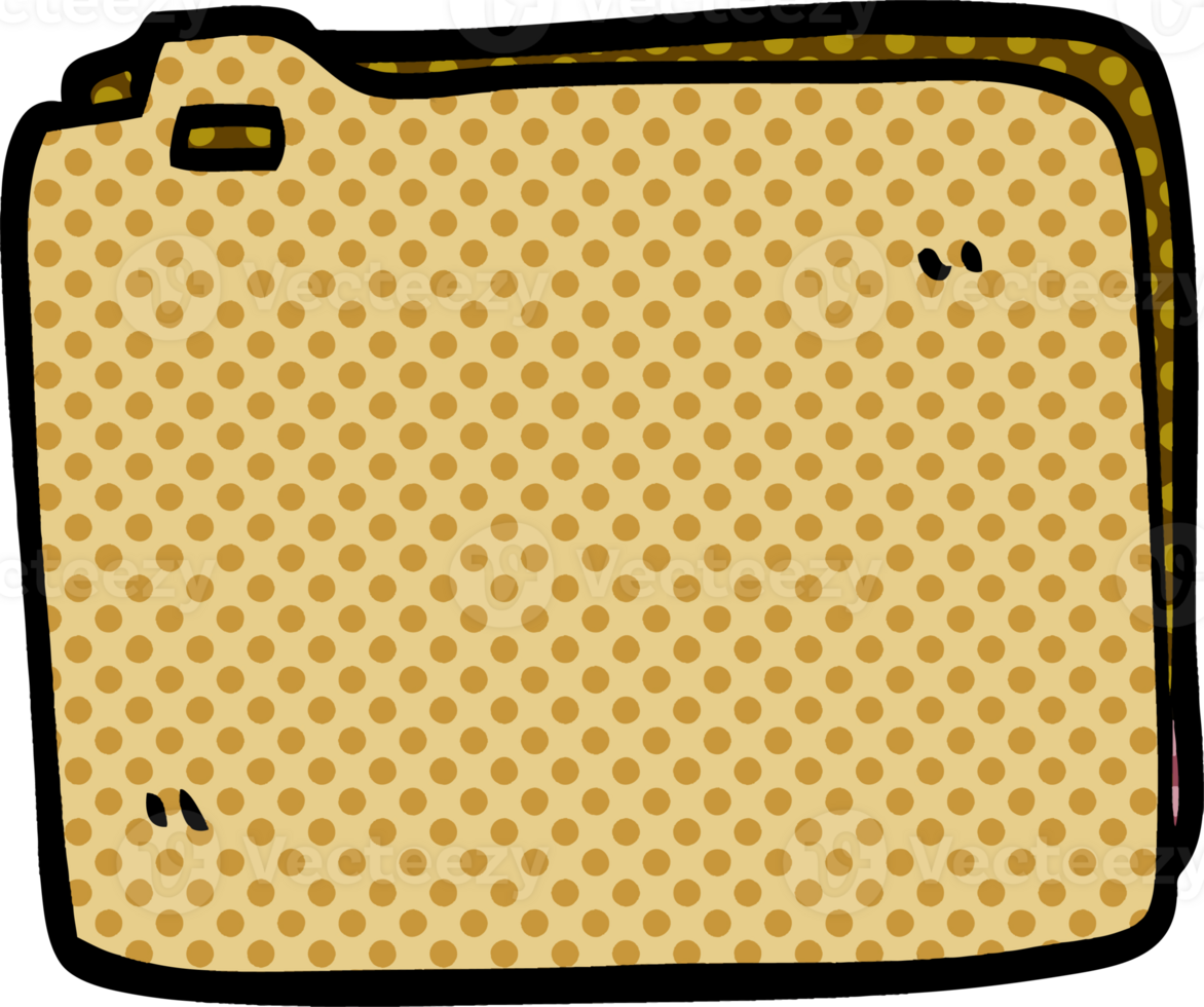 cartoon doodle paper file png