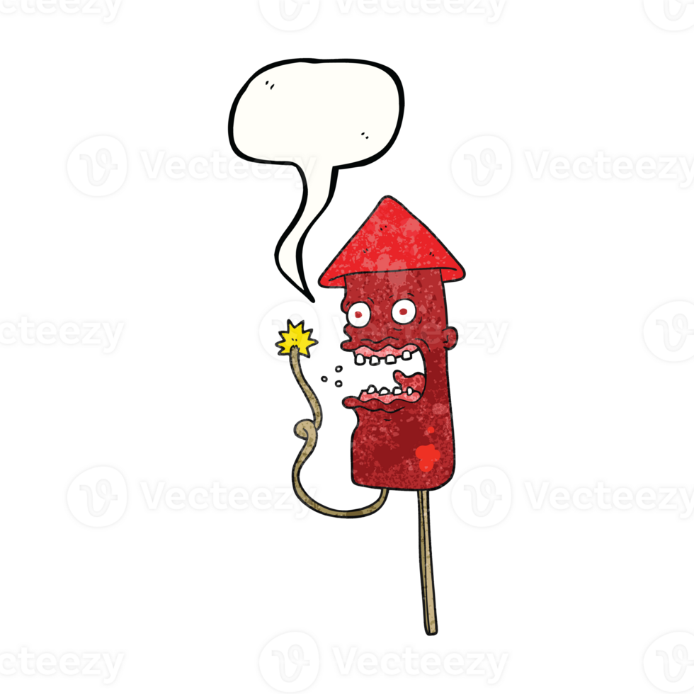 speech bubble textured cartoon screaming firework png