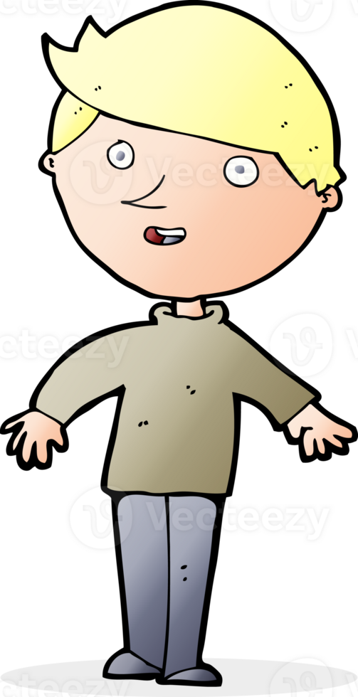 cartoon happy man png