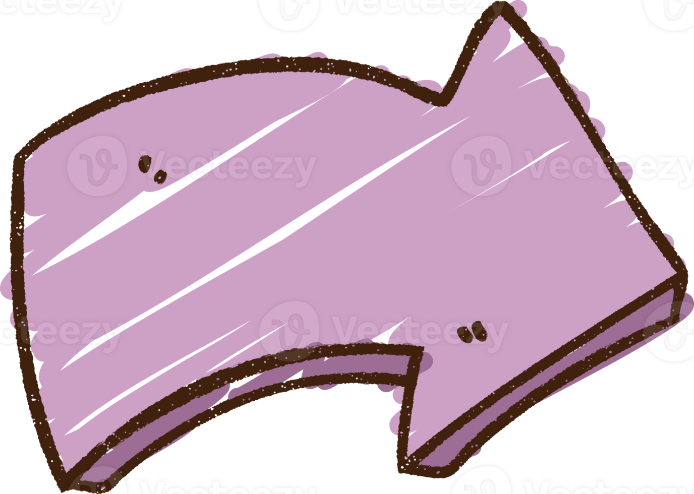 Pointing Arrow Chalk Drawing png