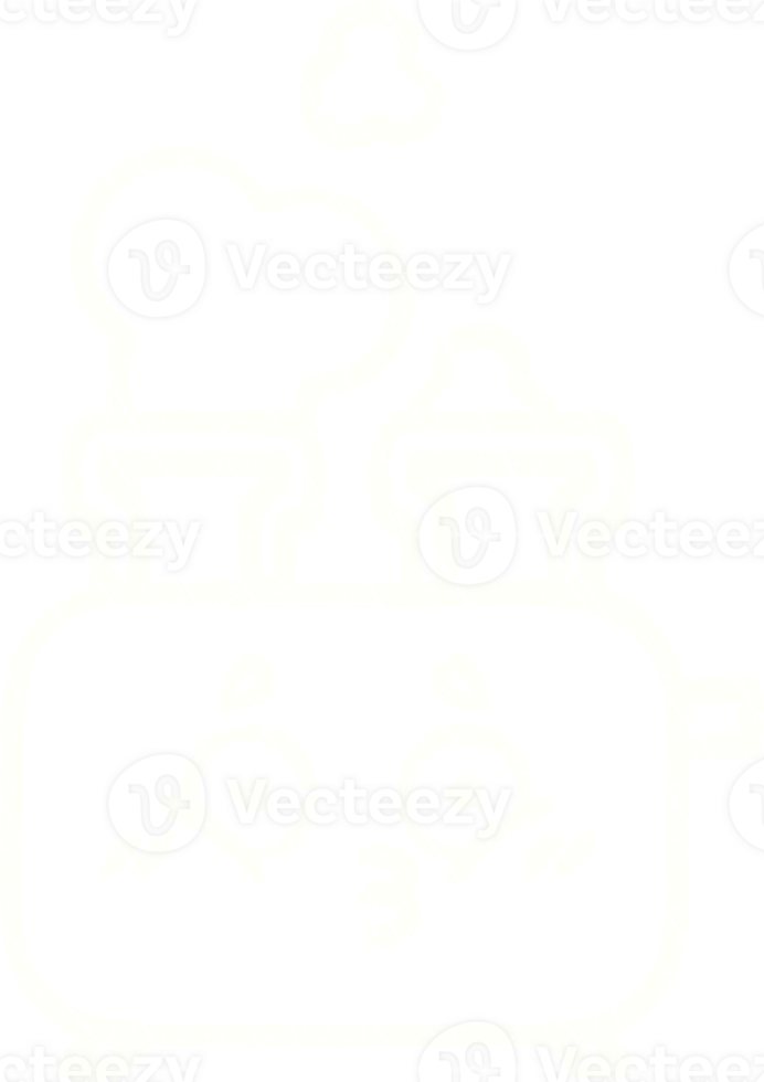 Toaster Chalk Drawing png