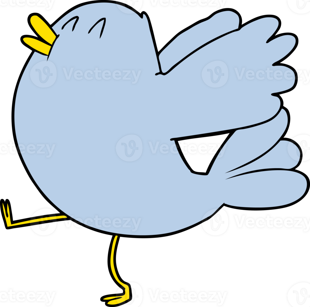 cartoon flapping bird png