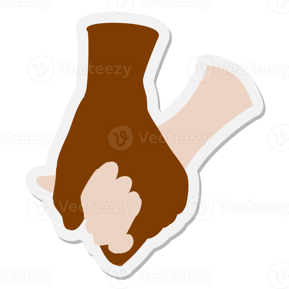 holding hands sticker png