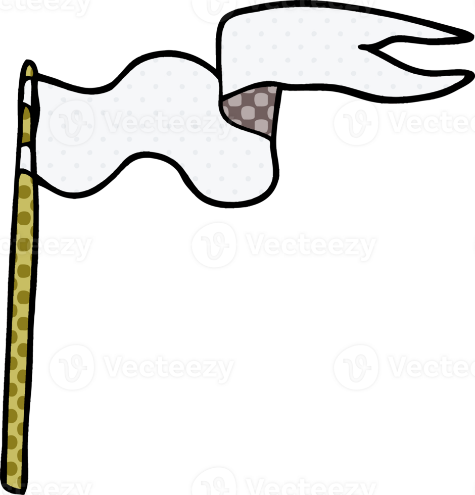 cartoon doodle flag png