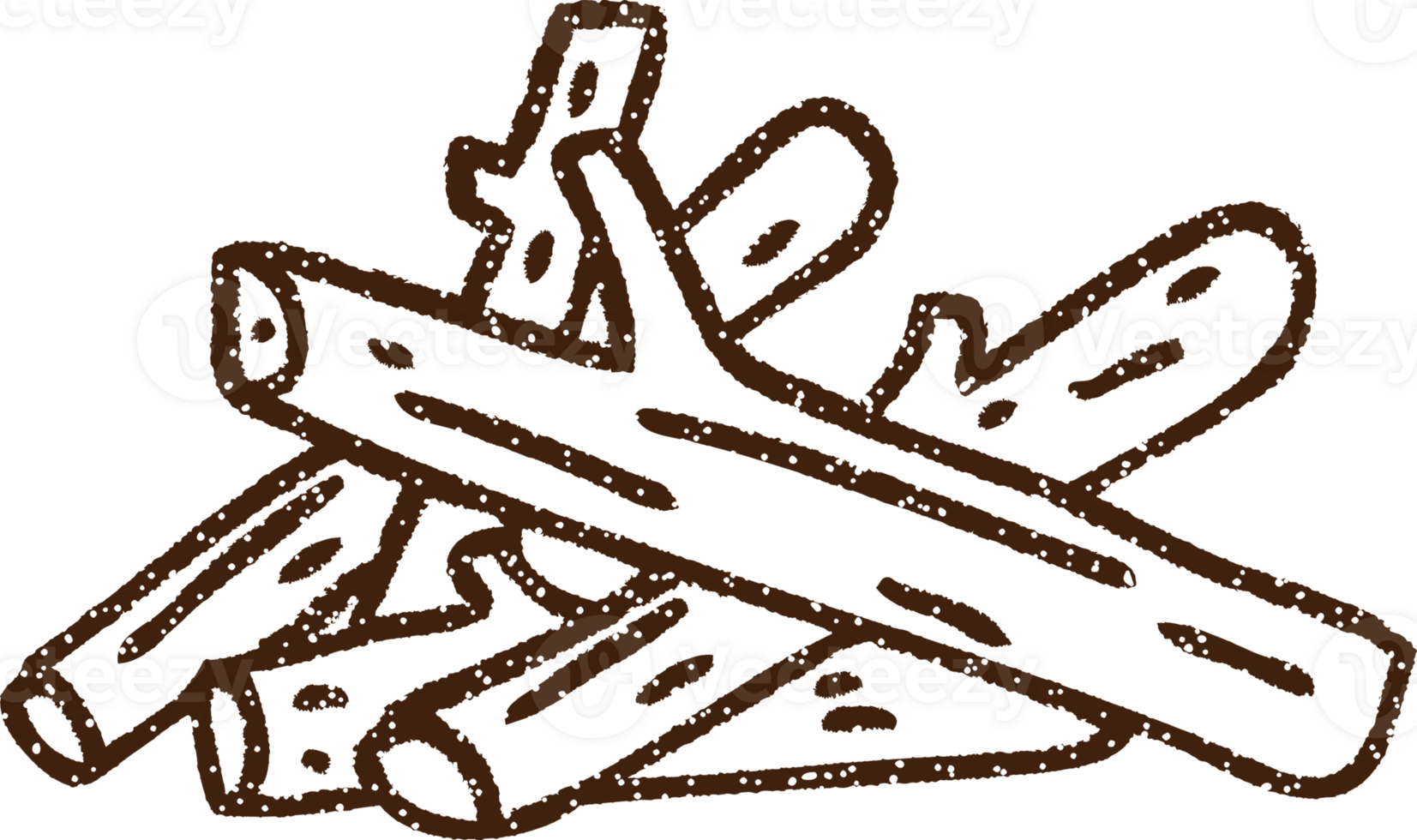 Camp Fire Charcoal Drawing png