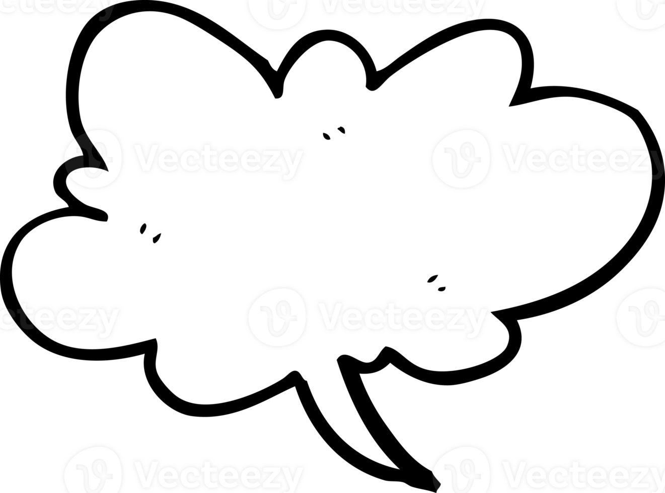 hand drawn black and white cartoon steam design element png