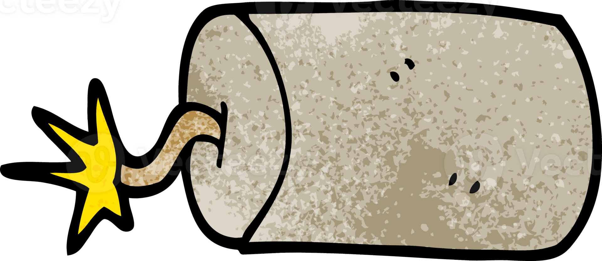 cartoon doodle dynamite png