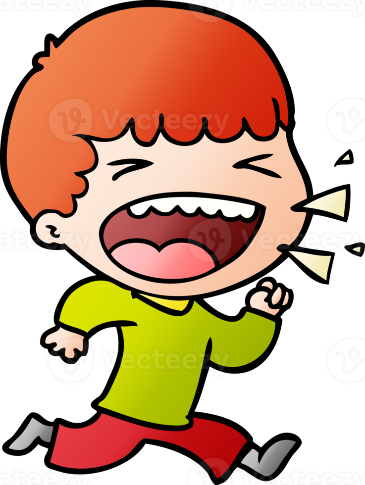 cartoon laughing man png