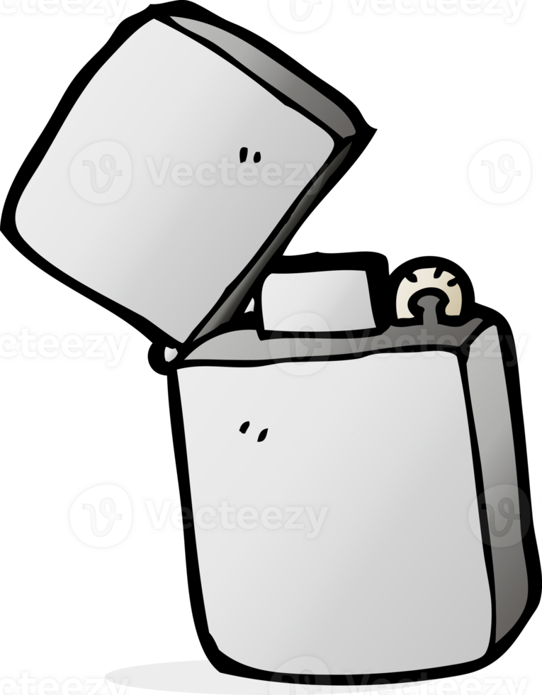 cartoon metal lighter png