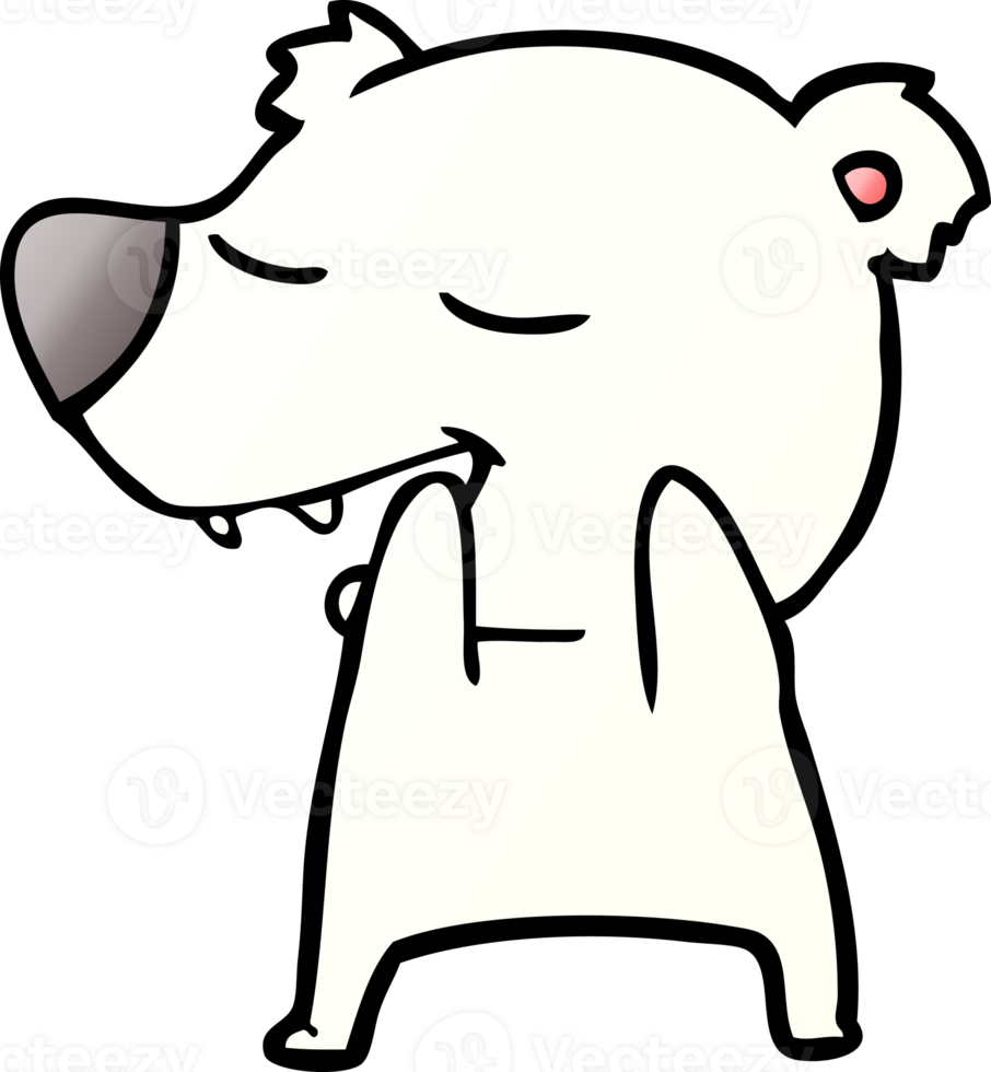 polar bear cartoon png