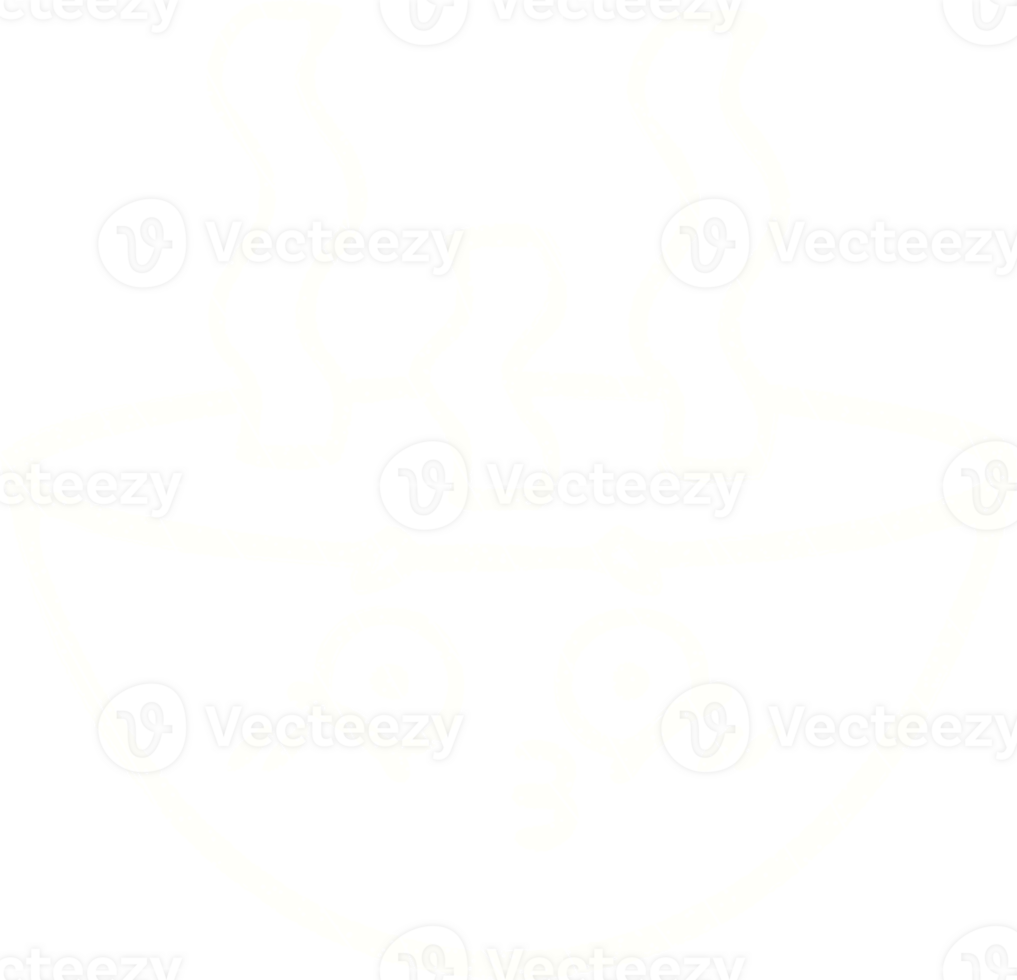 Noodle Bowl Chalk Drawing png