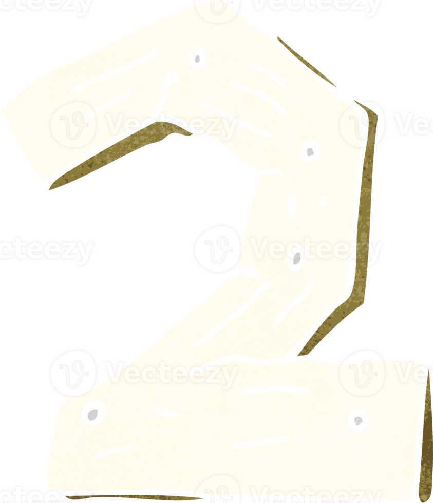 cartoon wooden number png