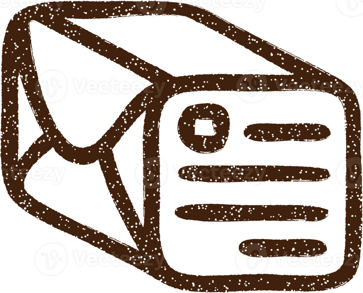 Wrapped Parcel Charcoal Drawing png