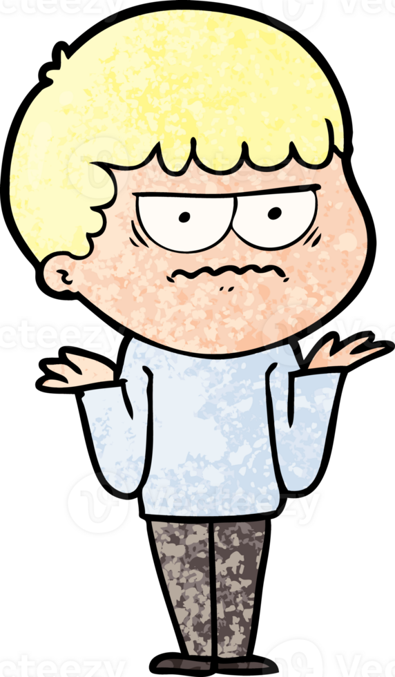 cartoon angry man png