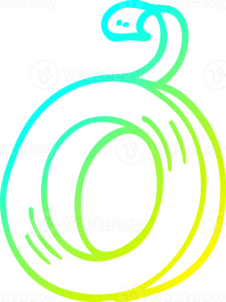cold gradient line drawing of a cartoon sticking tape png