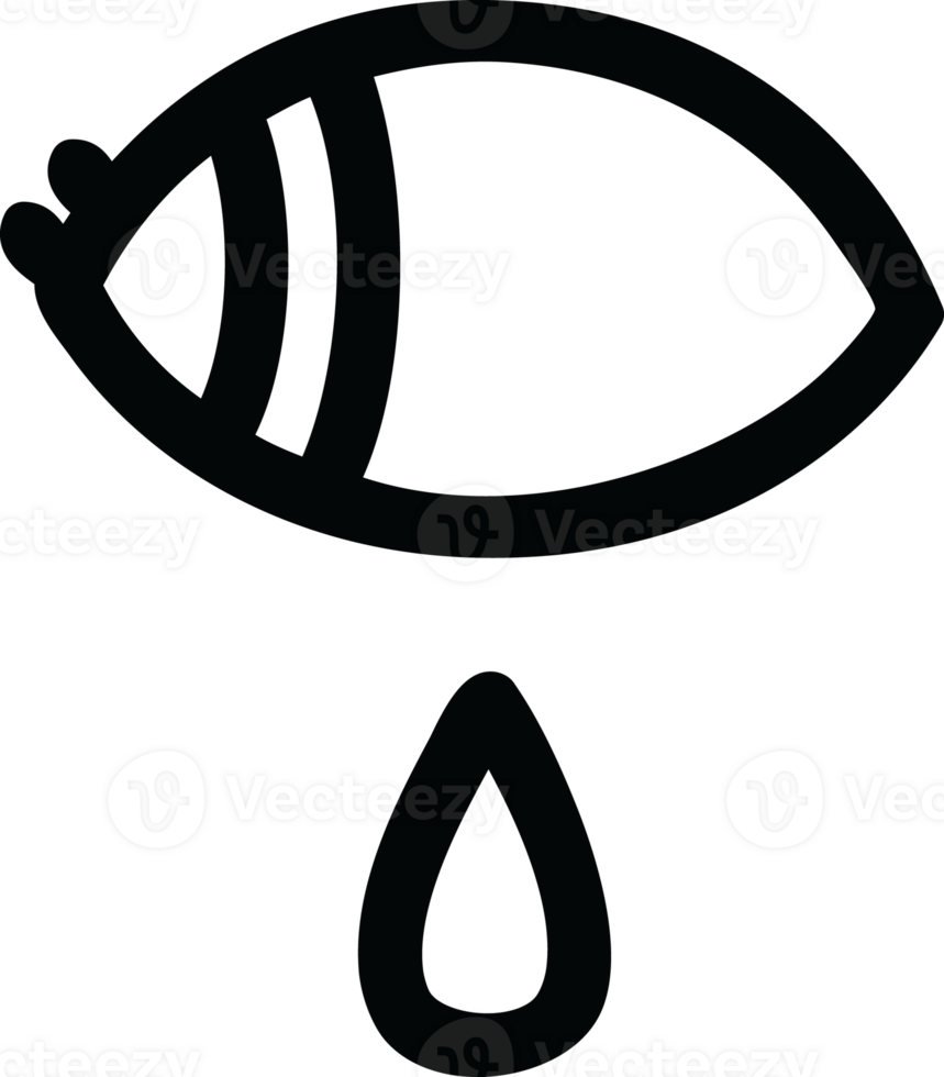 crying eye icon symbol png