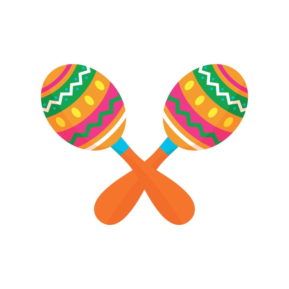 Maracas. Cinco de Mayo vector