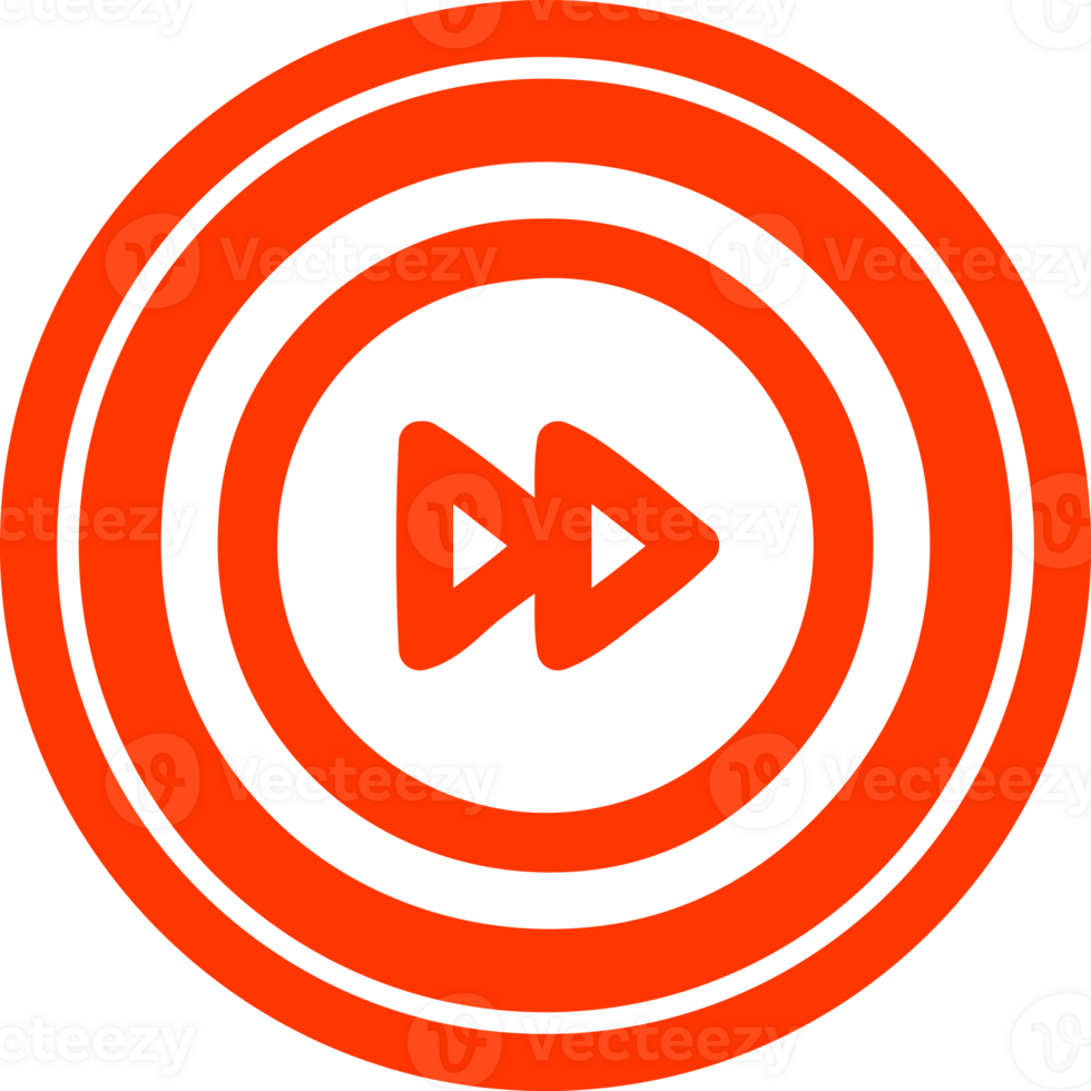 fast forward circular icon symbol png