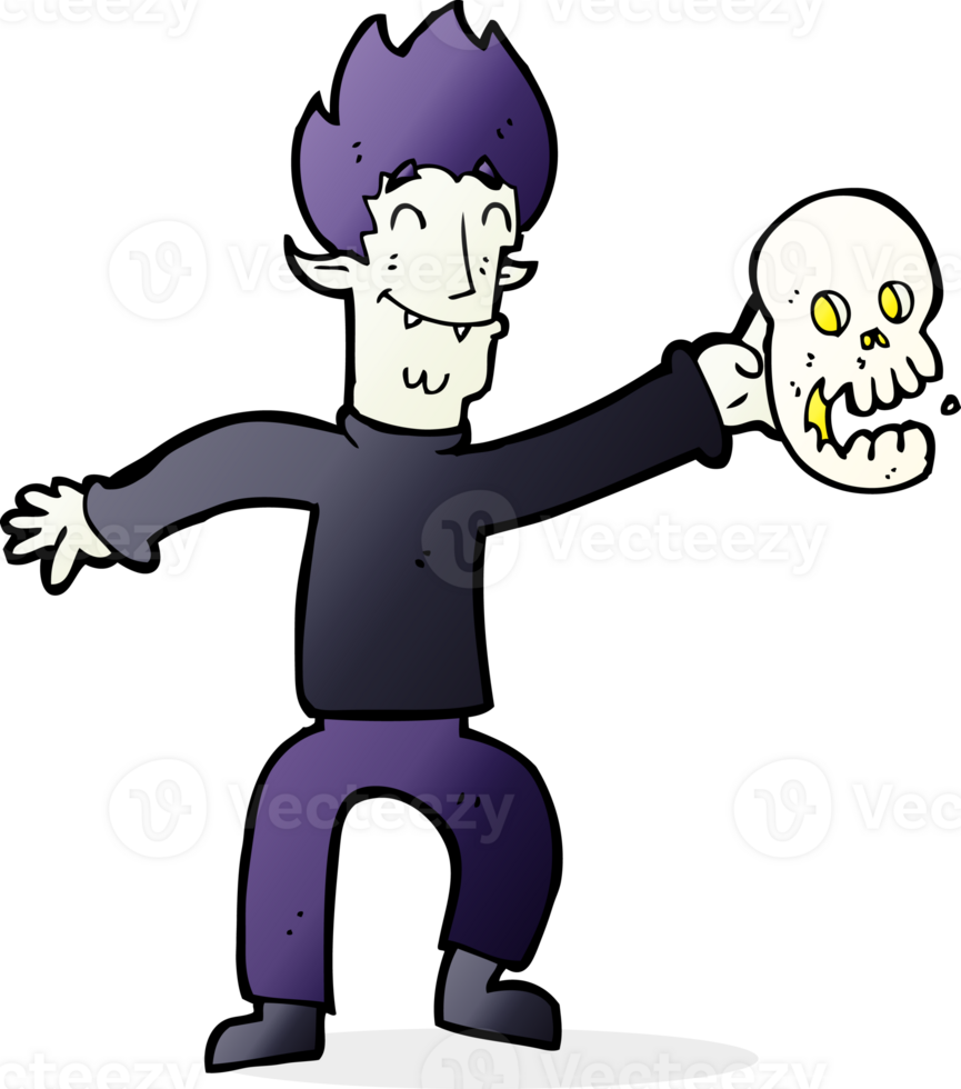 cartoon spooky vampire png