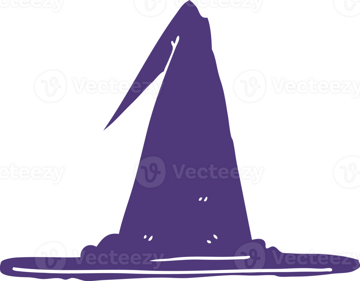 cartoon doodle witch hat png