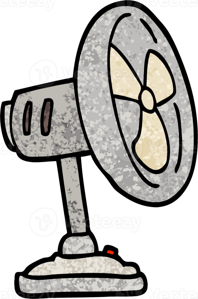 grunge textured illustration cartoon desktop fan png