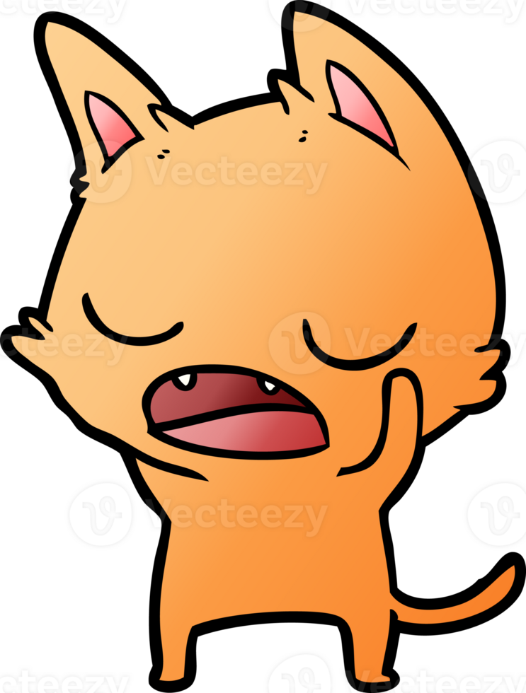 talking cat cartoon png