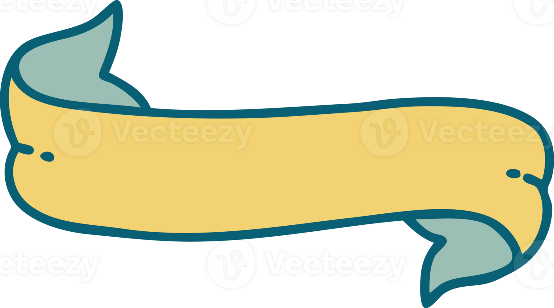 iconic tattoo style image of a banner png