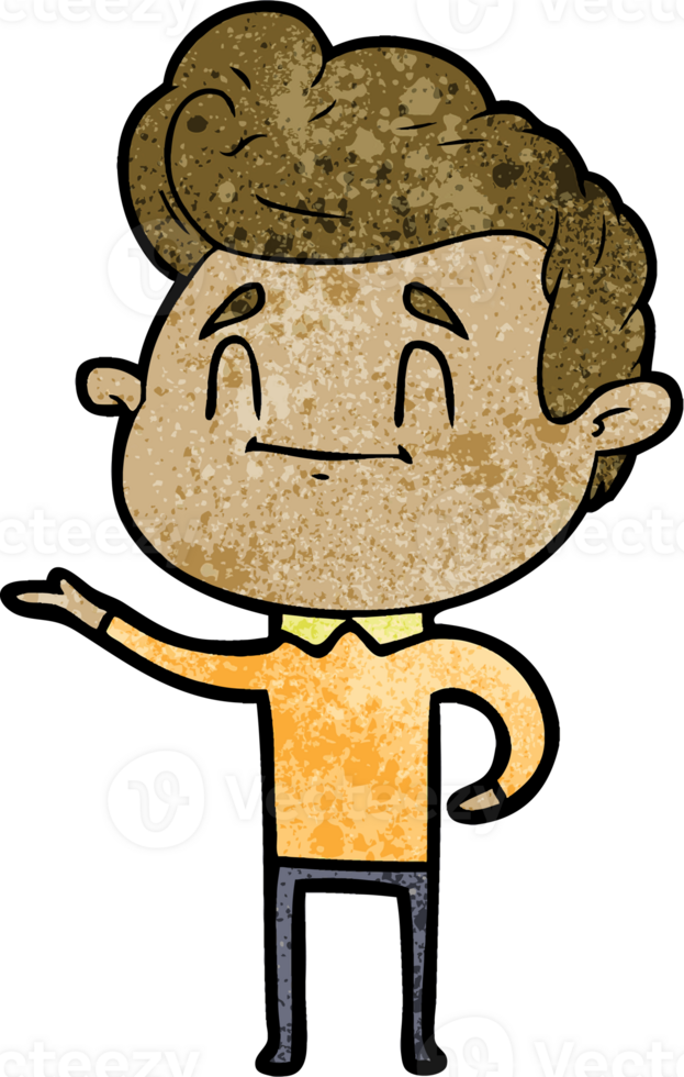 happy cartoon man png