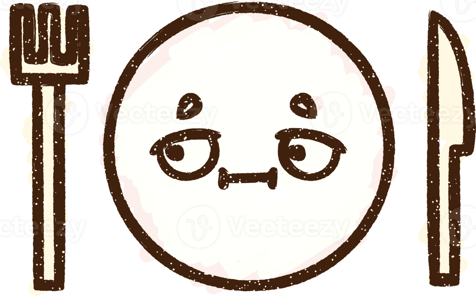 Dinner Chalk Drawing png