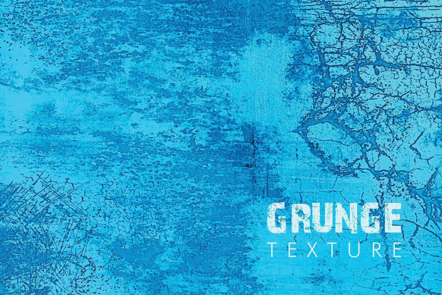 Blue Abstract Grunge Texture Background vector