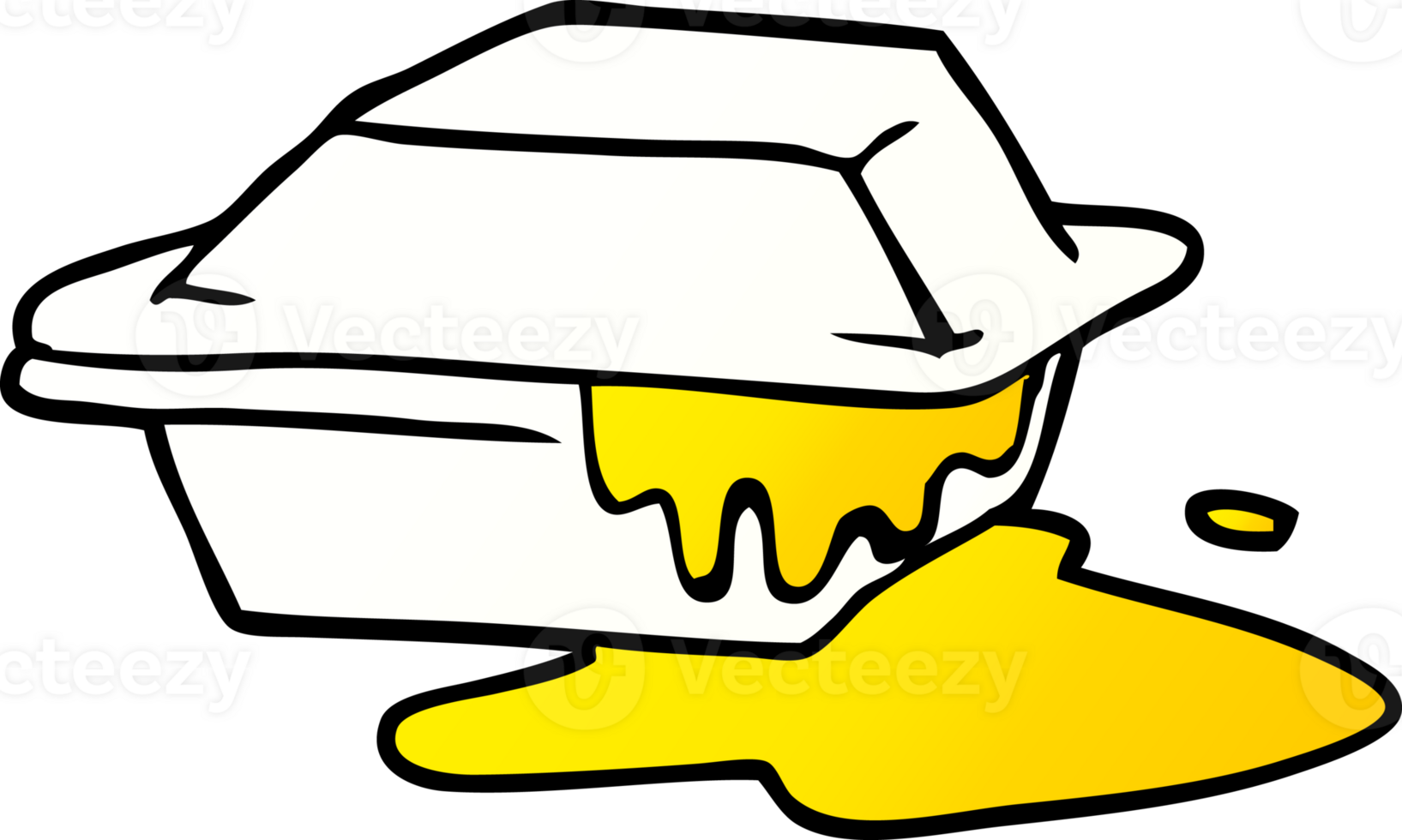 cartoon doodle cheesy takeout png