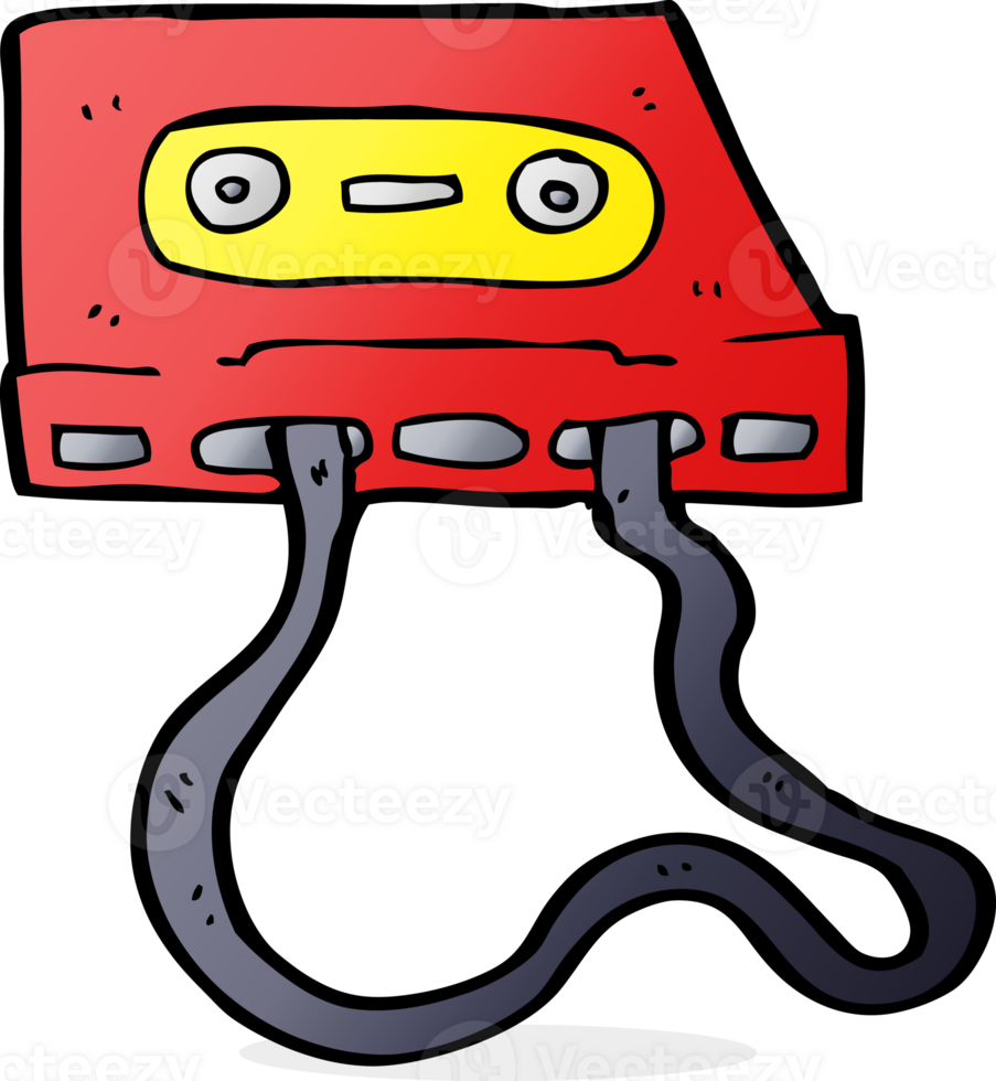 cartoon cassette tape png