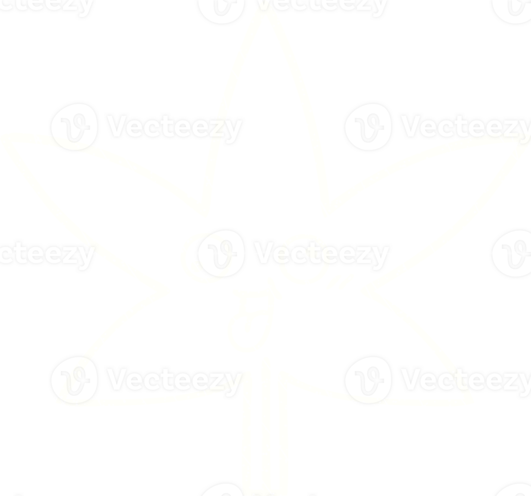 Leaf Chalk Drawing png