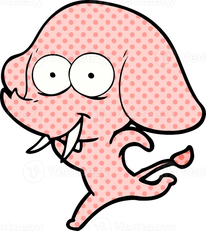 happy cartoon elephant png